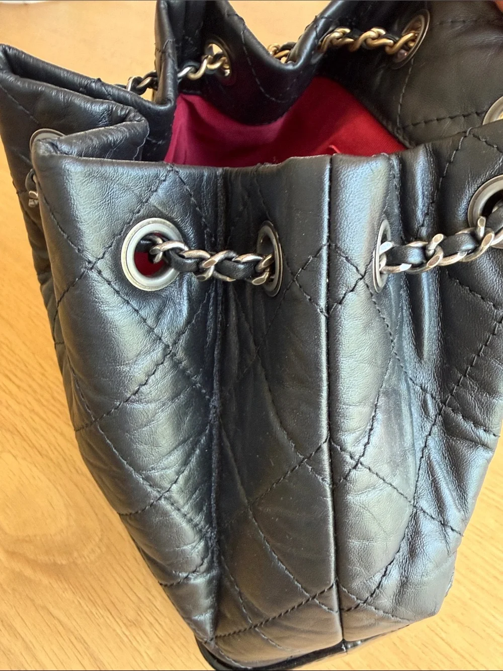 100% AUTHENTIC CHANEL GABRIELLE BACKPACK- BLACK
